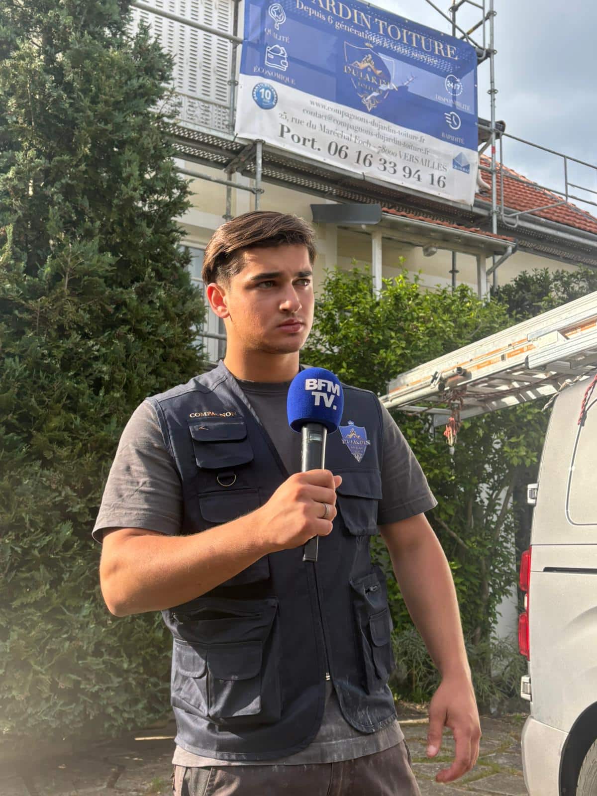 Équipe Dujardin Toiture - Expert couvreur Chartres